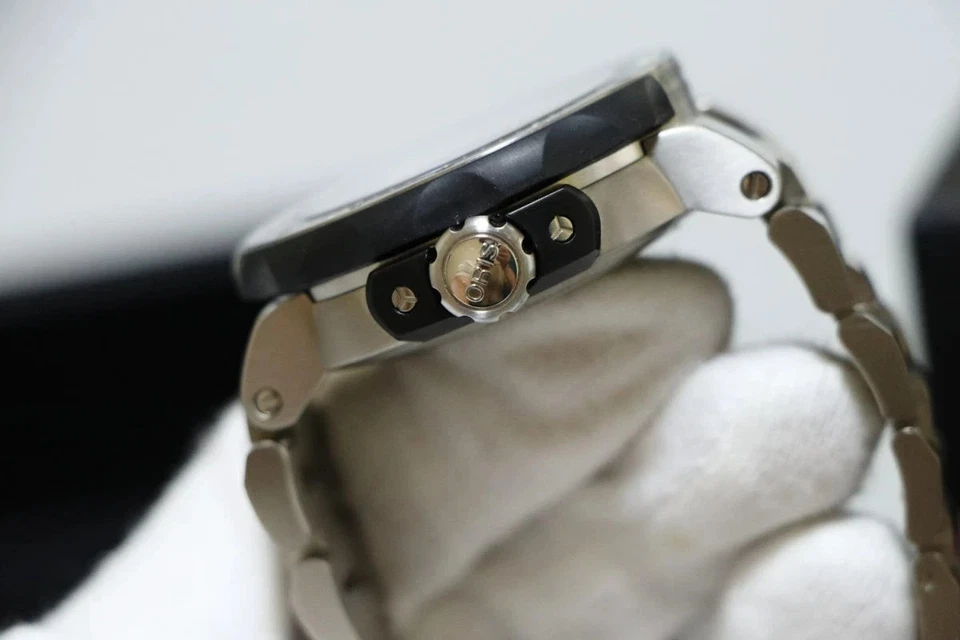 Oris ProDiver указатель Луны автоматический титана черный 49 мм - 01 761 7682 7154 комплект - Изображение 3 из 4