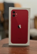 APPLE iPHONE 11 Product Red 128 GB RETAIL BOX ONLY