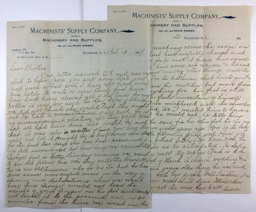 2 Antique Letterheads Machinists Supply Company Power Transmitting Equipment Etc - Picture 6 of 7