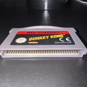 Donkey Kong NES Classics for Gameboy Advance Cartridge Only Tested Working