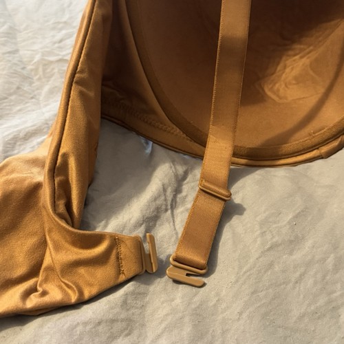 Auden The Superstar Underwire Lined T-shirt Full Coverage Bra NWT Sz 46C Brown - Picture 5 of 7