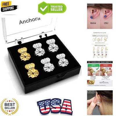 Magic Earring Backs for Droopy Ears | Earrings Lifters for Heavy Earring | Ea...