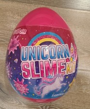 New GirlZone Unicorn Egg Sparkly Surprise Slime Kit for Kids