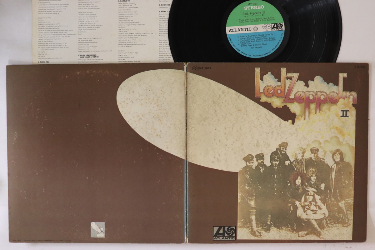 洋楽 Led Zeppelin II MT1091 ATLANTIC LP/GF LED ZEPPELIN Led Zeppelin II MT1091 ATLANTIC JAPAN | eBay