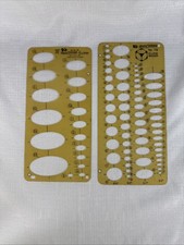 Rapidesign Ellipse Template SET of 2 401 78