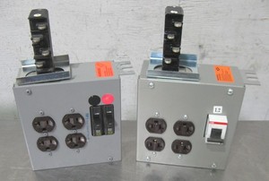 C201465 Lot 2 StarLine CBM225HE12-520Q-4 Busway Track Tap Box 225A 20A 208Y/120V