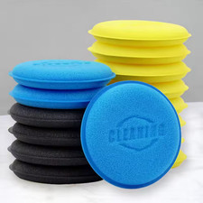 12PCS New Car Waxing Polish Foam Sponge Wax Applicator Cleaning Detailing Pads
