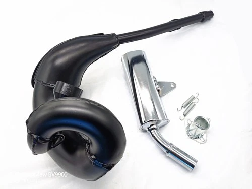 KTM50 SX 50 morini 50cc fatty Exhaust Pipe Muffler Exhaust Flange & spring