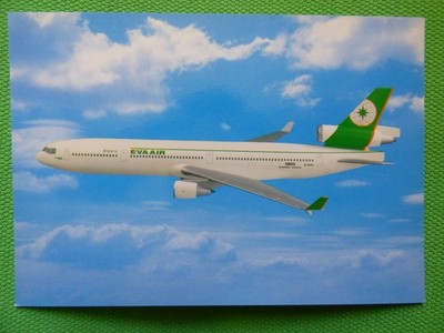EVA AIR MD-11 / AIRLINES ISSUE / FIRMENKARTE