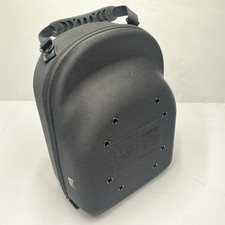 New Era BLACK Cap Hat Carrying Carrier Case Handle Fits 6 Hats Carry Bag Zipper