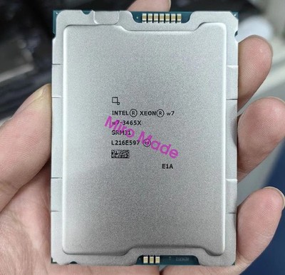 Intel Xeon W7-3465X QS LGA4677 28 Core CPU TDP 300W~360W Workstation Processor