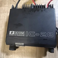 ICOM IC-28D 144MHz FM Transceiver as is