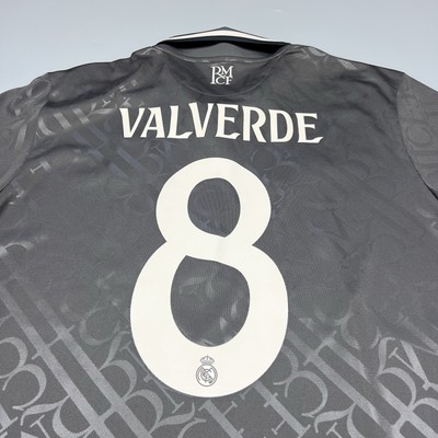 Valverde Real Madrid Jersey 24/25 Third Soccer Shirt IY1763 Adidas