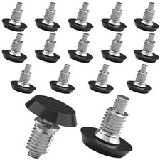1/4" Thread Furniture/Table/Chair Feet Levelers Screw On,16 Pcs/Package Adjus...
