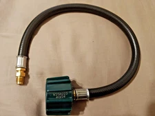 Flame King RV 18" Pigtail Propane Gas Hose Tank Connector Trailer 100575-18