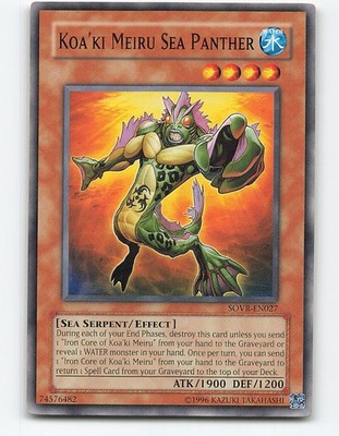 Koa'ki Meiru Sea Panther #SOVR-EN027 Yugioh Card