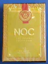 NOC Luxury Collection GILDED Gold Playing Card Deck #429/700 Riffle Shuffle New