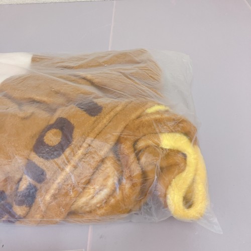 San-X Rilakkuma Fluffy Blanket Mister Donut Misdo Brown Bear Face Kawaii Rare - Bild 3 von 24
