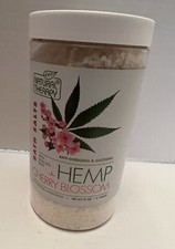 Hemp Cherry Blossom Bath Salts New Cooling And Revitalizing Natural Therapy 37oz