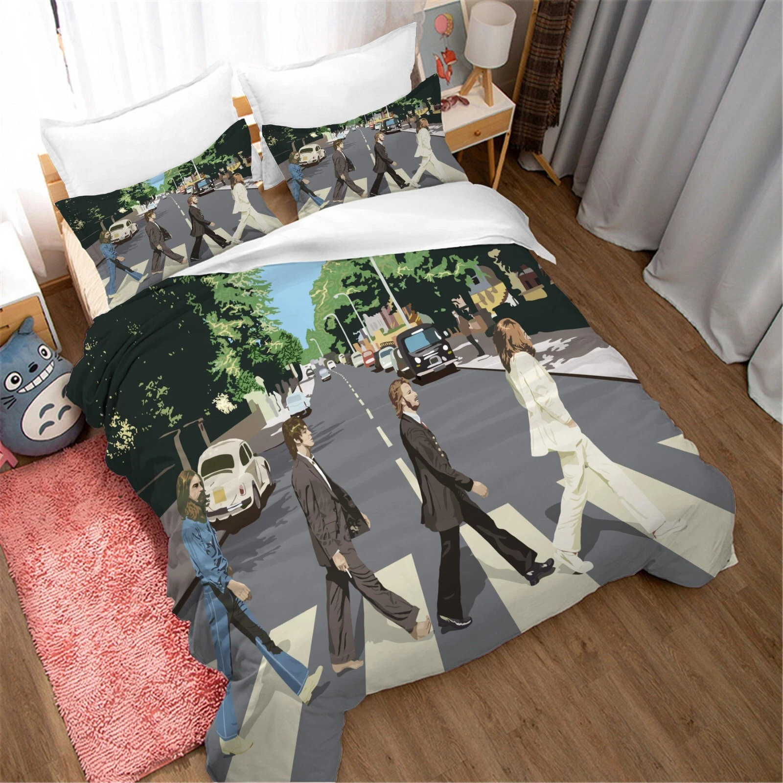 3D The Beatles Quilt Cover Set Duvet Cover Bedding Pillowcases