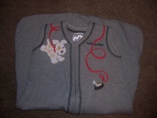 Halo bears size small grewy dog sleepsack wearable blanket