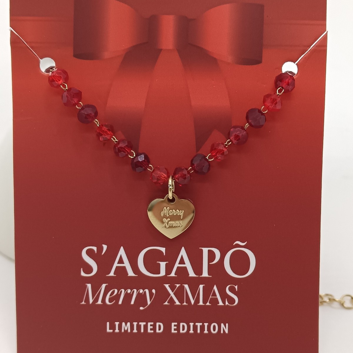 Charm Cuore S'Agapò In Acciaio 316L Con Smalto Corallo - Collezione Happy, Modello SHA344 - Foto 12