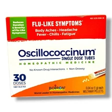Boiron Oscillococcinum Single Dose Tubes Homeopathic Medicine -30 Doses-