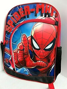 Marvel Spider-man 3D Graphic 16" Large Backpack NEW 