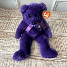 TY Vintage Princess Diana Teddy Bear 14 in