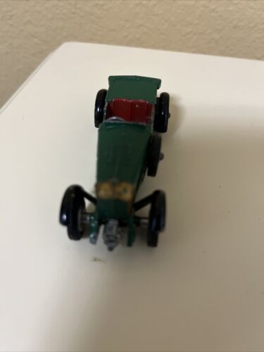 VTG~HTF Matchbox Lesney MOY Bentley 1929 41/2 1929 Race Car Vintage Diecast 1:43 - Bild 5 von 6
