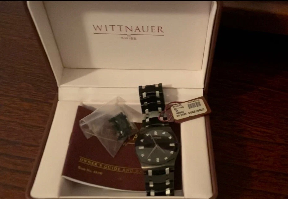 Men’s Black Montserrat Wittnauer WatchC9671400 - Image 3 of 4