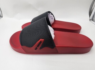 Raf Simons Astra Black/Red Slides HR810001S-0178 | eBay