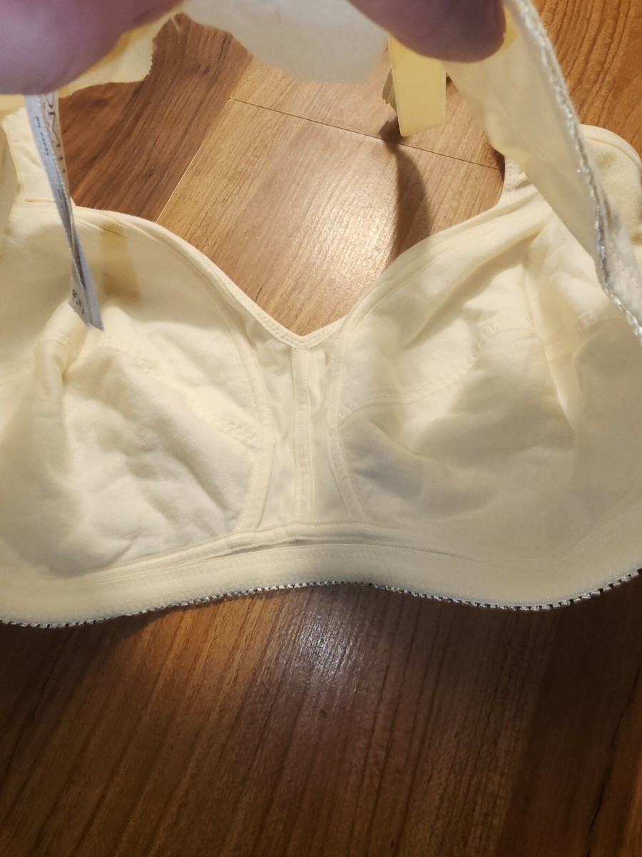 Dominique Bra Womens Beige Sz 36c No Underwire No Padding