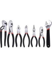 7pcs. Pliers and Wrench Set  Hand Tools Linesman Hardened Cutting Edges
