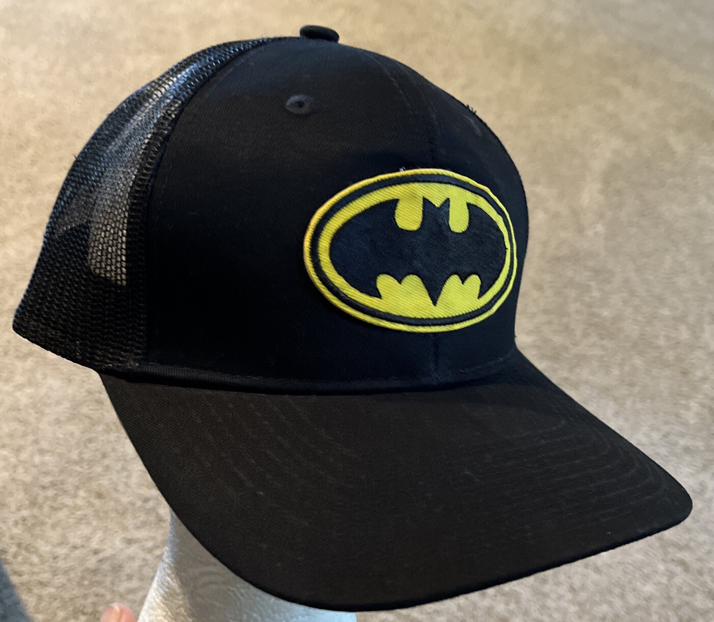 I Am BATMAN Patch cap SnapBack Adjustable hat Mes… - image 5