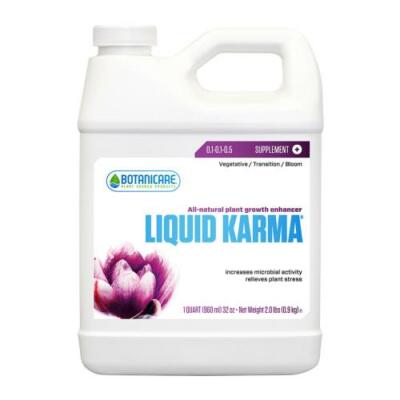 Botanicare Liquid Karma 32 oz / 1 Quart - no shock transplant plant growth qt