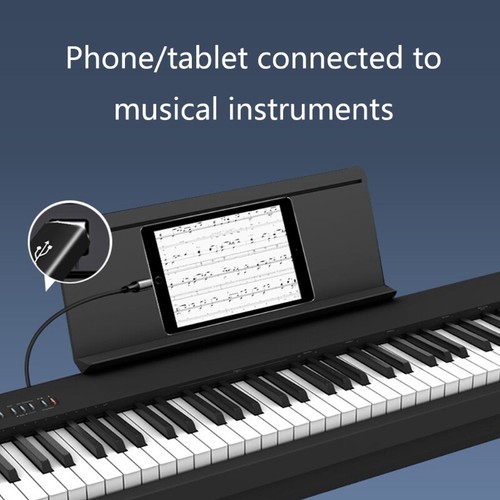 Type C Square Adapter Convert to Square Usb Adapter for Instrument Printer Piano - Zdjęcie 6 z 9