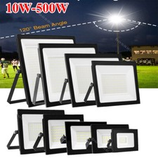 10W-500W Watt Led Flood Light Outdoor Security Garden Yard Spotlight Lamp 110V