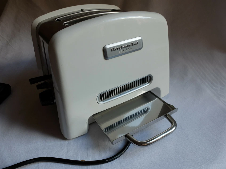 KitchenAid Artisan, 2-Scheiben Retro Toaster 5KTT780 EAC beige / cremé Top Zust. - Bild 4 von 4