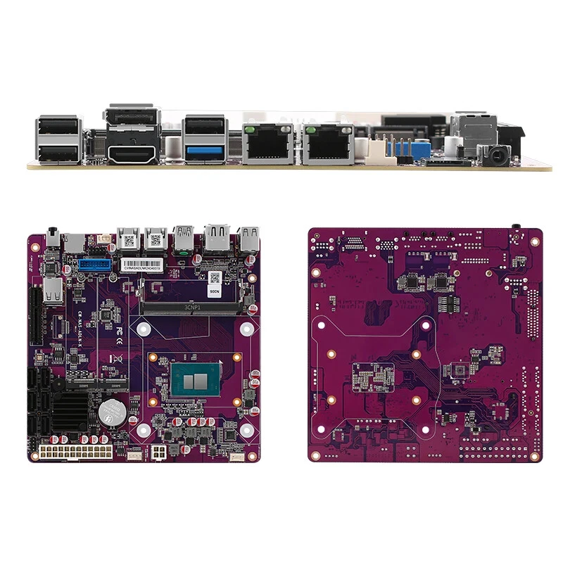 i3-N305 N355 N100 N150 NAS Motherboard 2*Intel i226-V Firewall 2*M.2 Mini ITX - Image 4 of 4