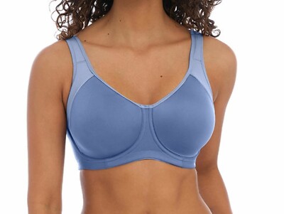 Freya Active Sonic Sport BH Gr. 38 G jeansblau Bügel gepolstert Cup 4892 Neu