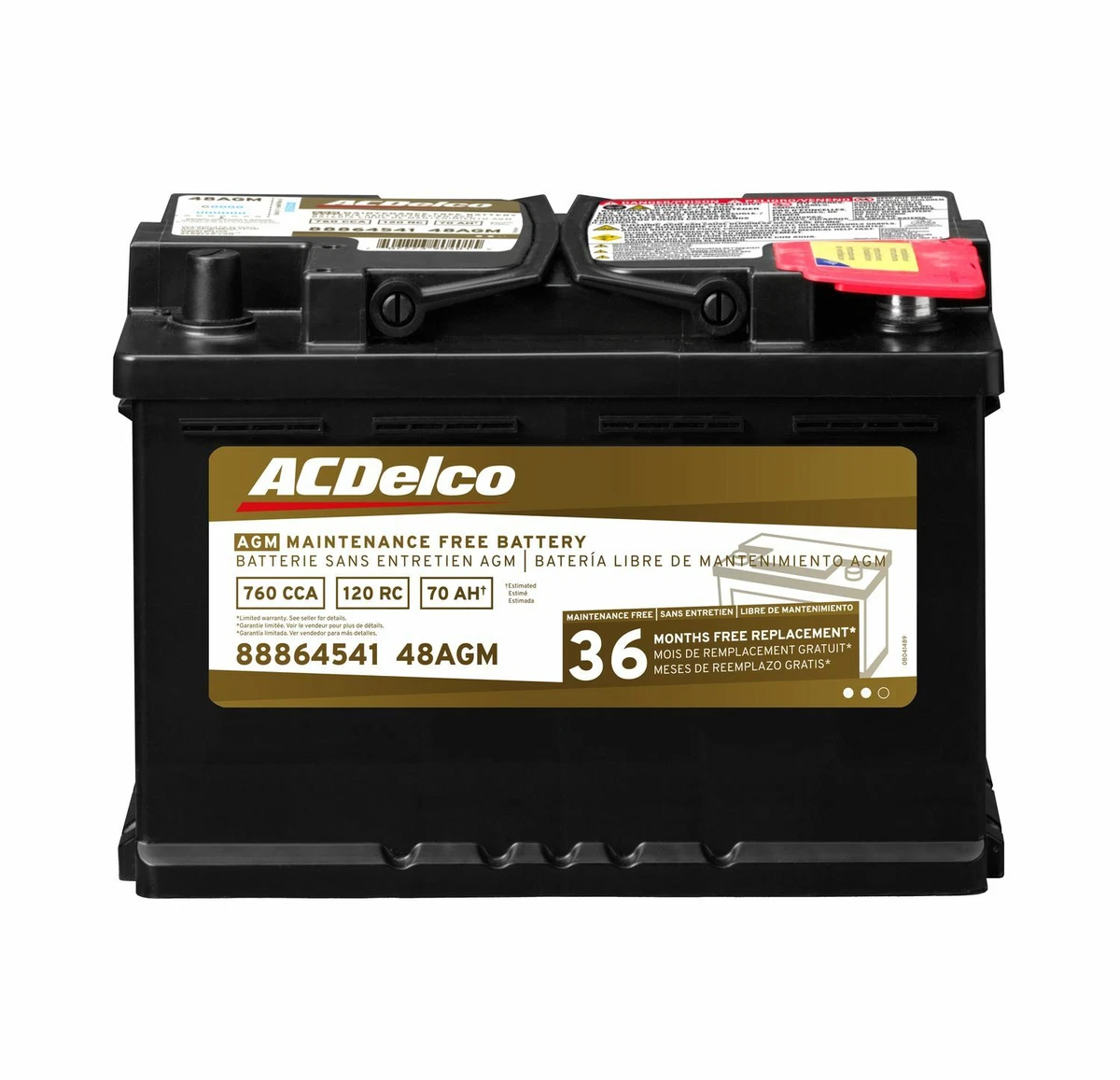 ACDelco 48AGM Vehicle Battery