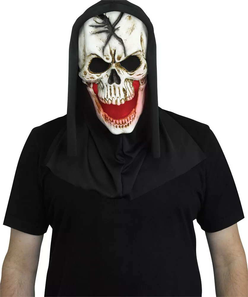 SCARY MOVIE WASSUP! GHOST FACE STONED TONGUE COSTUME MASK 2023 TAG FW8511WU