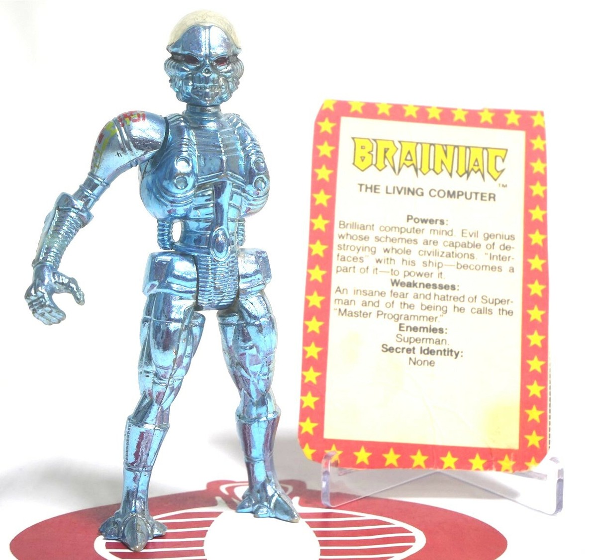 ケナー／BRAINIAC（ブレイニアック）フィギュア Brainiac 1984 Kenner Super Powers Action Figure DC Comics