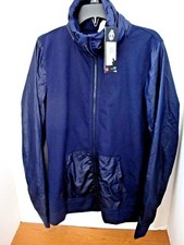 UNDER ARMOUR Blue FUTBOLISTA Full Zip FITTED ATHLETIC JACKET Women's Small NWT