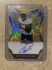 2020 LEAF FLASH - CLYDE EDWARDS HELAIRE - XRC ROOKIE AUTO - #BA-CEH Gold 1/1