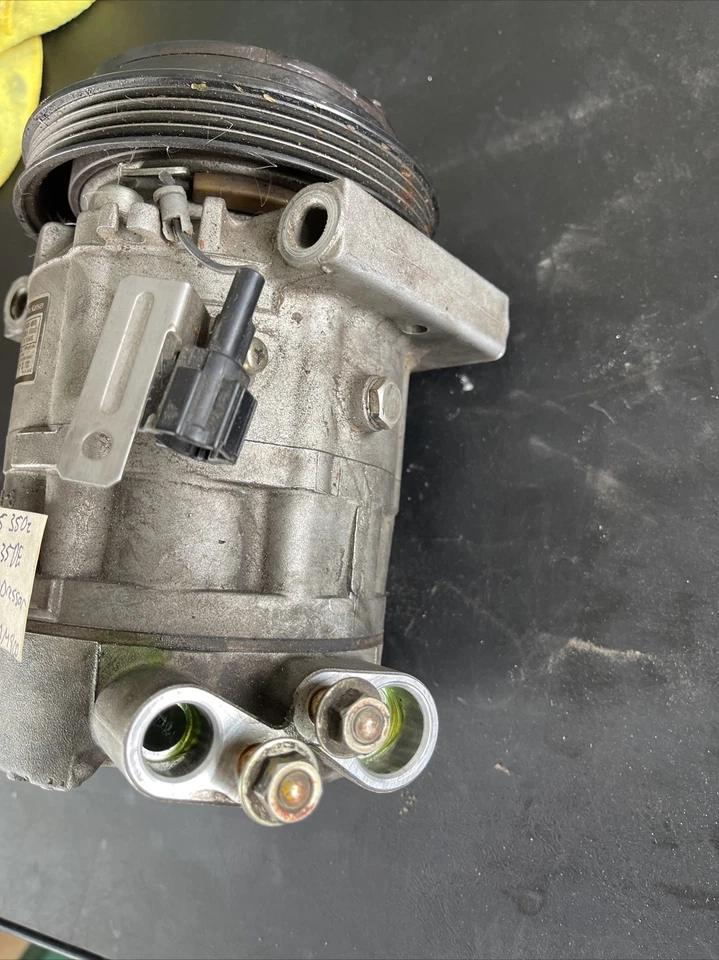 03-07 Compresor de aire acondicionado Infiniti G35 FX35 Nissan 350z 92600AM800 Foto 4 de 4