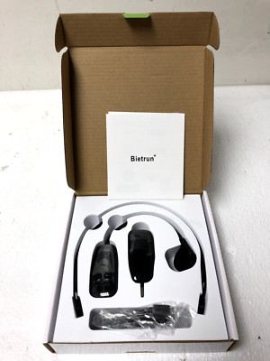 Bietrun WXM01 Wireless Microphone UHF Wireless Headset Mic System New Open Box