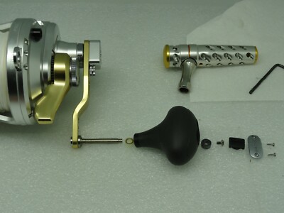 UJ T092 T-BAR Handle Knob W/2 BB Kits For Shimano Talica TA10 25 One/II SPD PG E - Foto 8