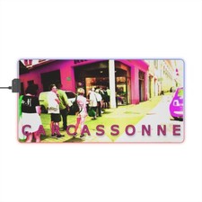 Carcassonne LED Gaming Mouse Pad